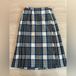 Laird-Portch Tartan Wool Skirt